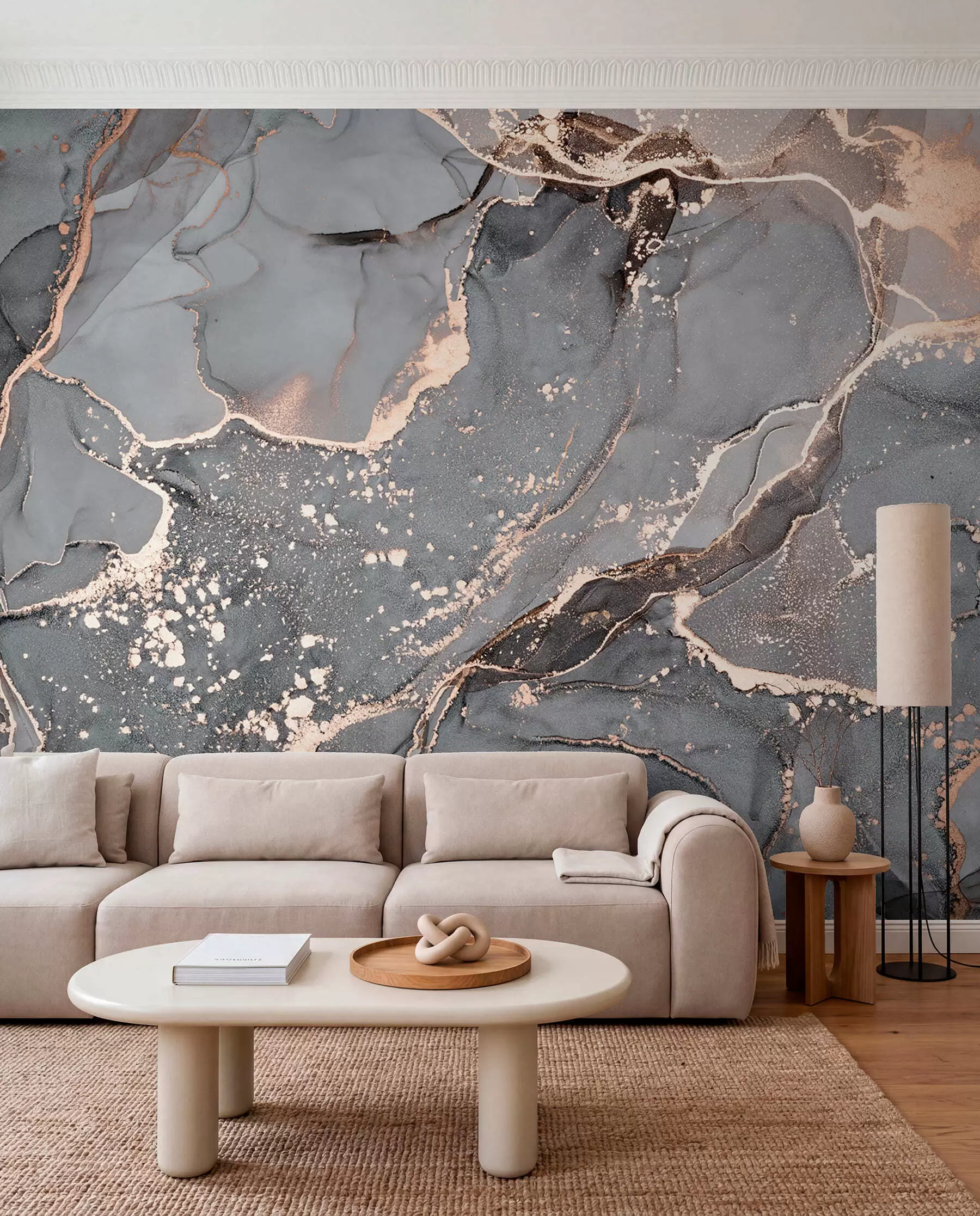 wall murals Сиви мермер u93578