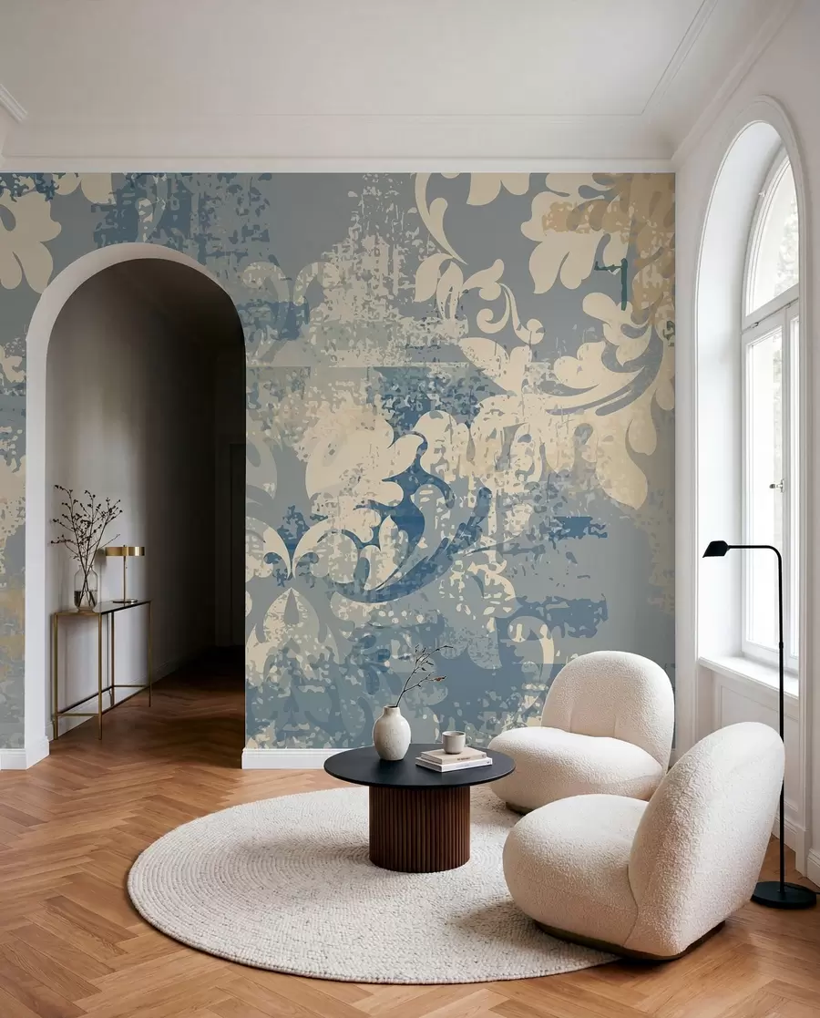 wall murals Барокне фреска на зиду грунге u93581