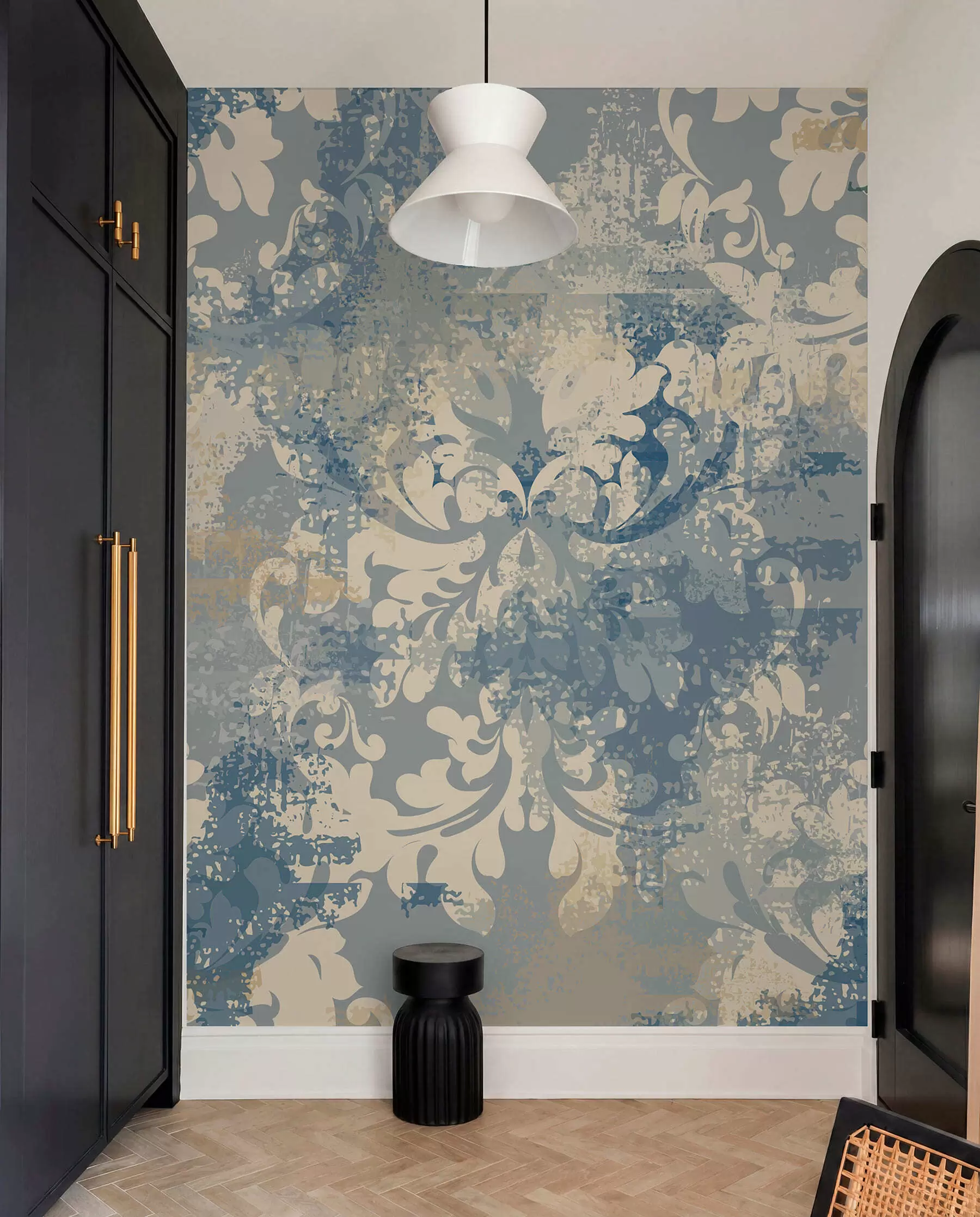 wall murals Барокне фреска на зиду грунге u93581