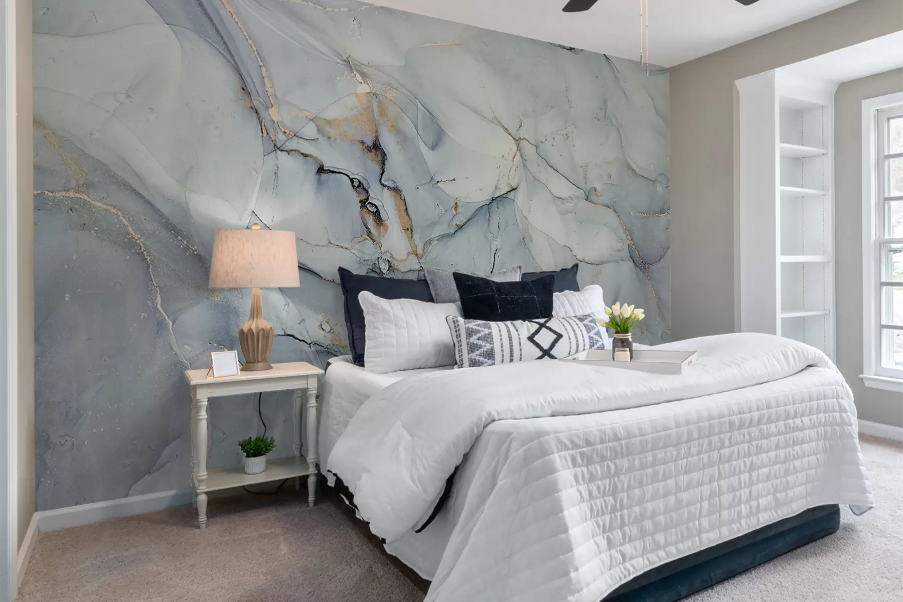 wall murals Ледена капа, снежно и топило се u93432