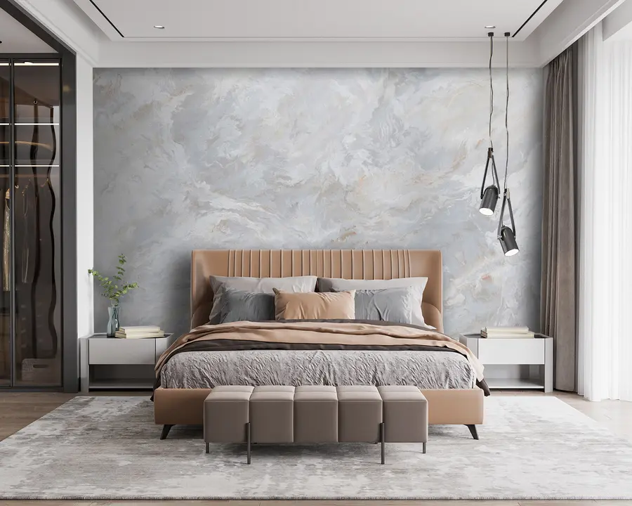 wall murals Мешавина сиве и браон u93434
