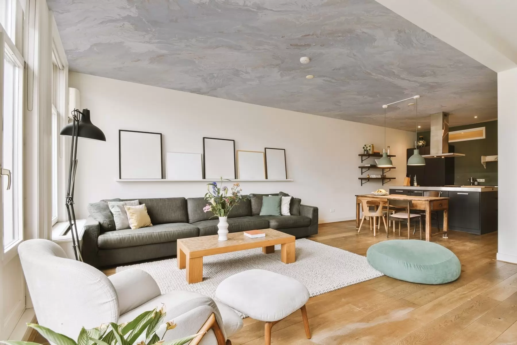wall murals Мешавина сиве и браон u93434