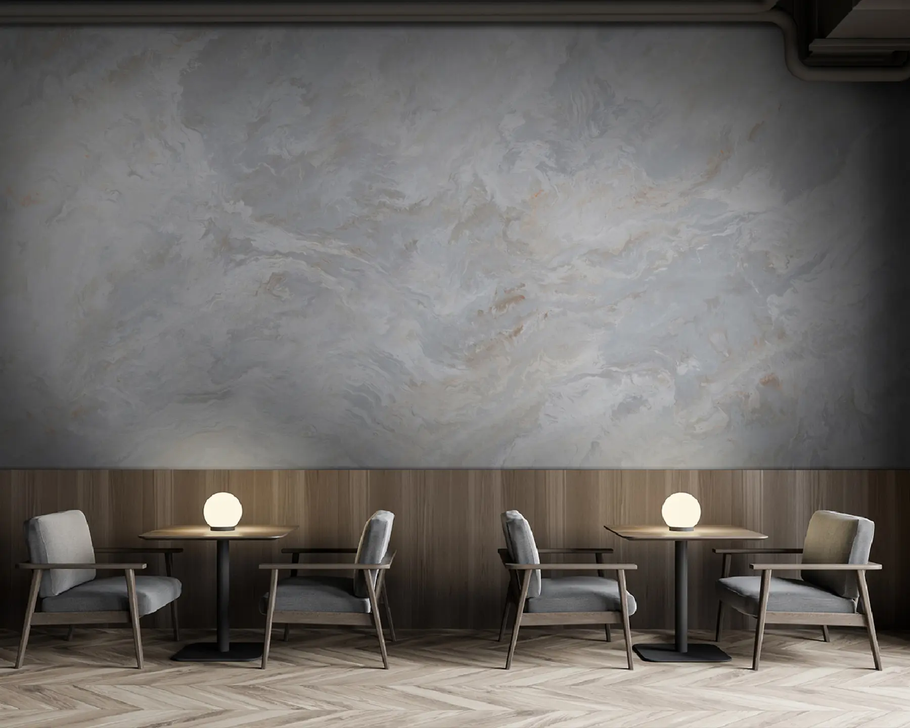 wall murals Мешавина сиве и браон u93434