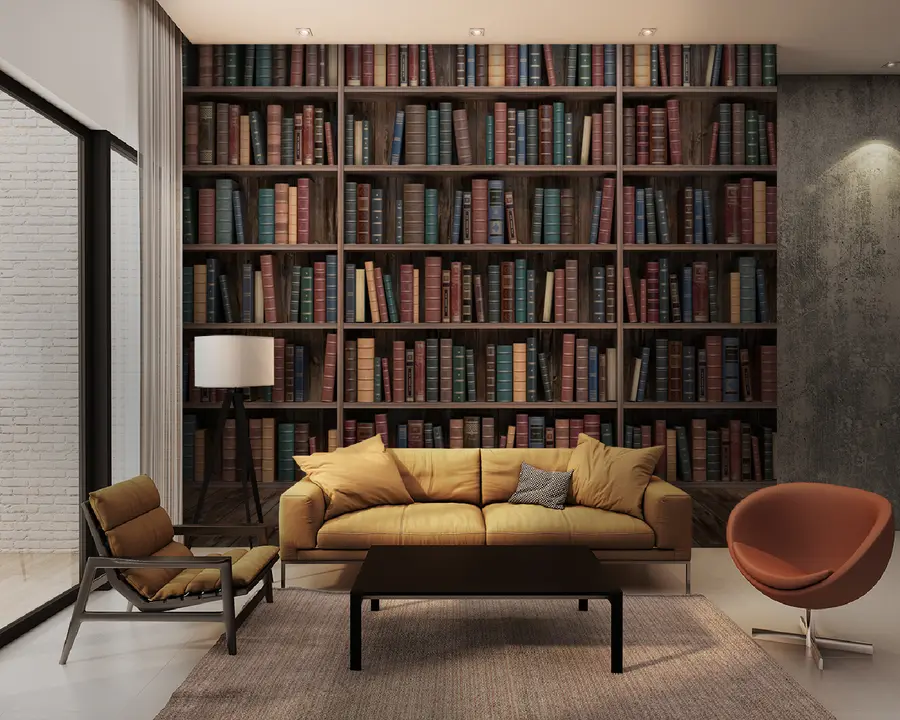 wall murals Импрессиве Либрари u93501
