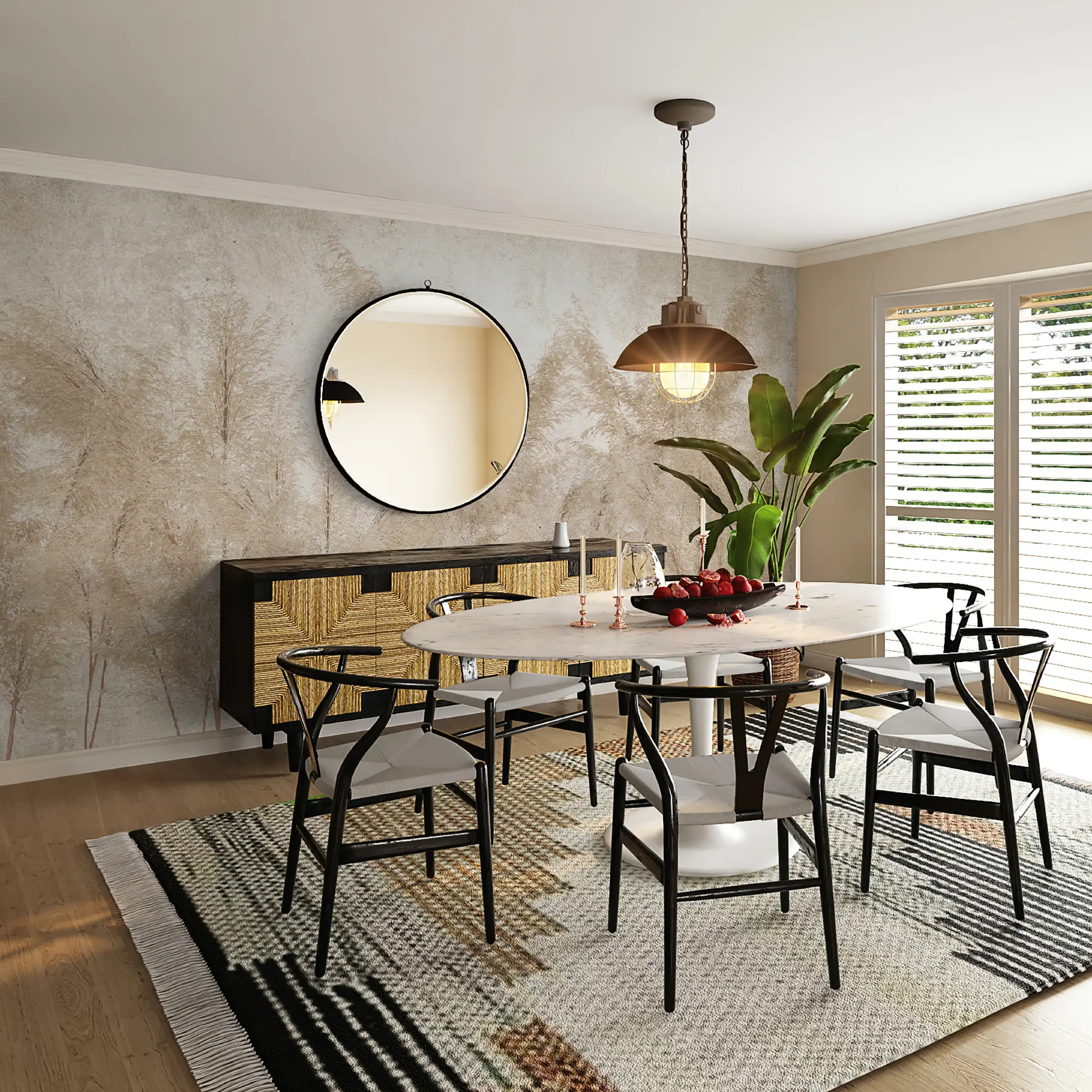 wall murals Тропско лишће u78593