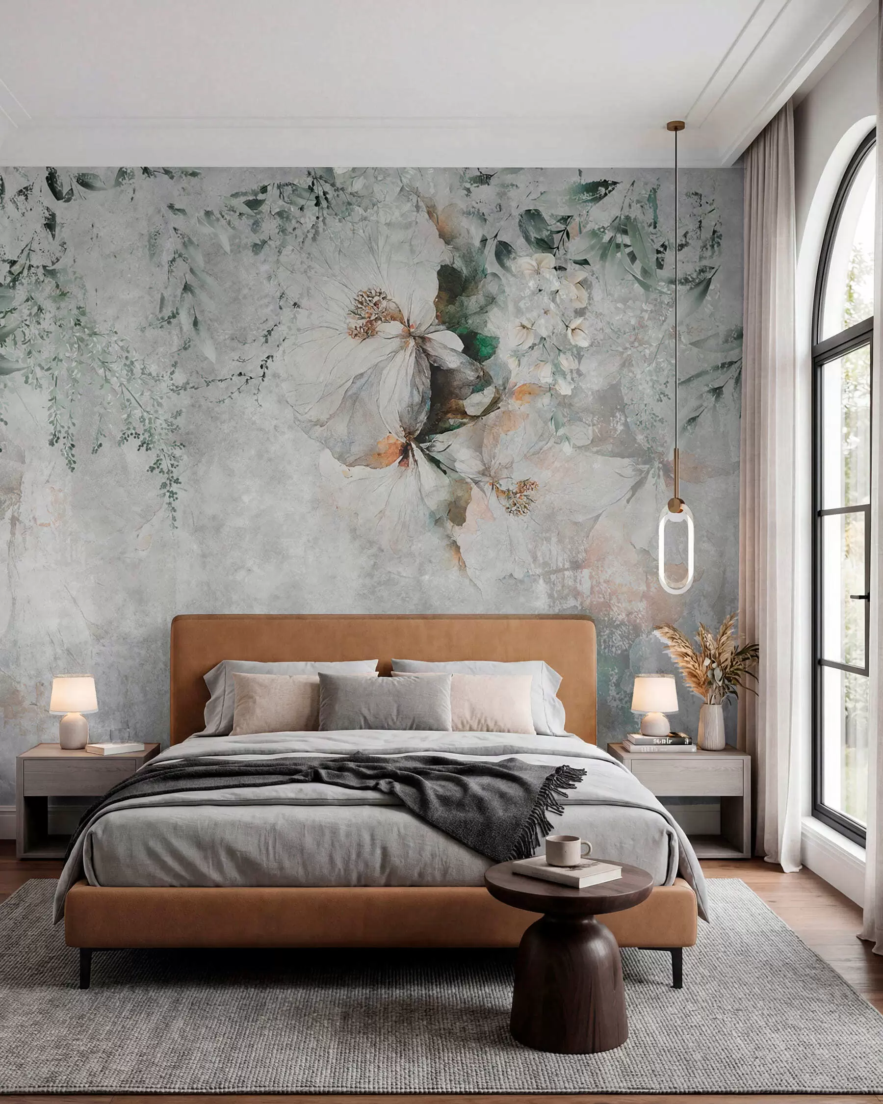 wall murals Цвет на бетонској грунге позадини u73969