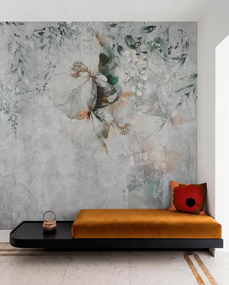 wall murals Цвет на бетонској грунге позадини u73969