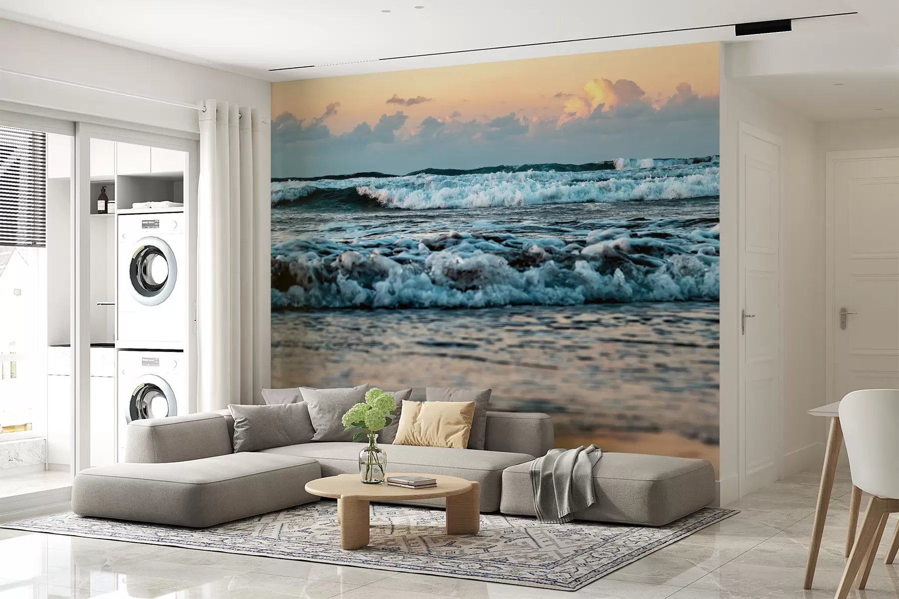 wall murals Вода, облак и небо u43220