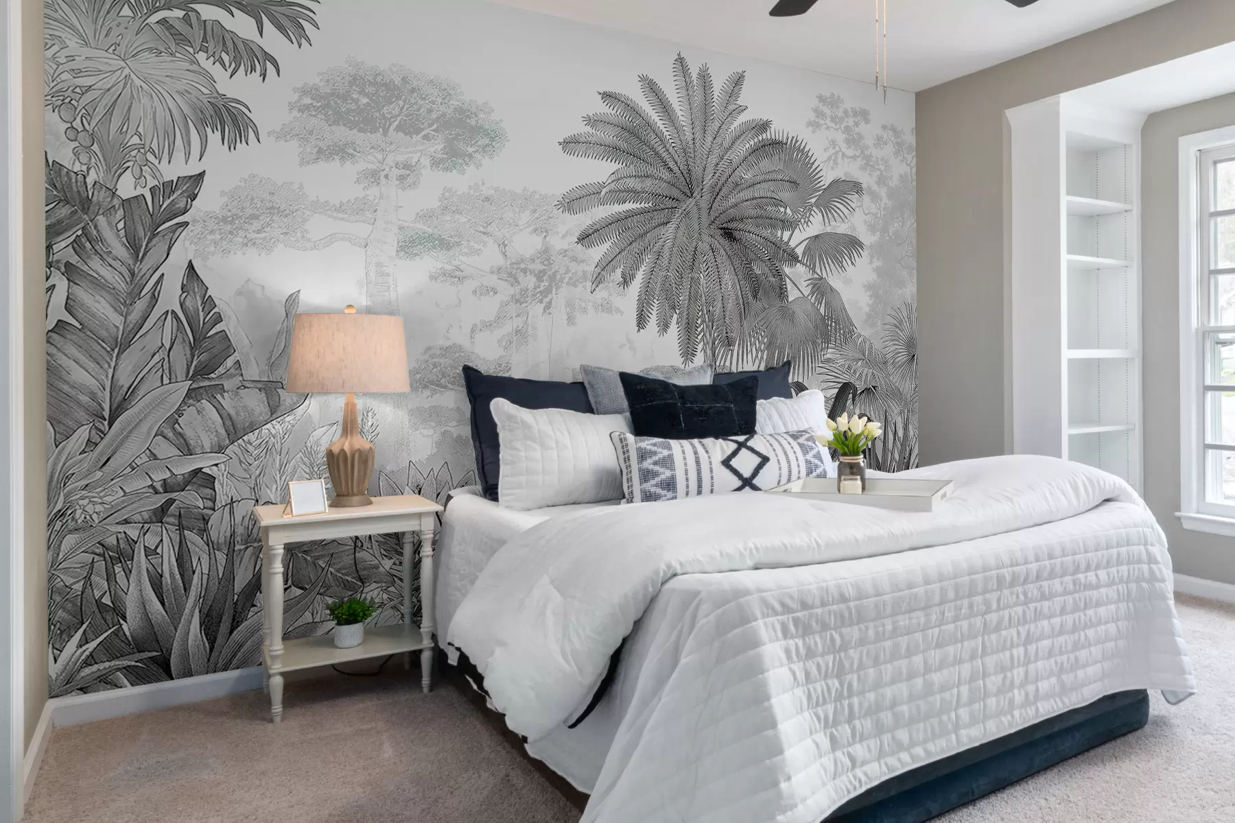 wall murals Тропицс. Цртање мастила u59041