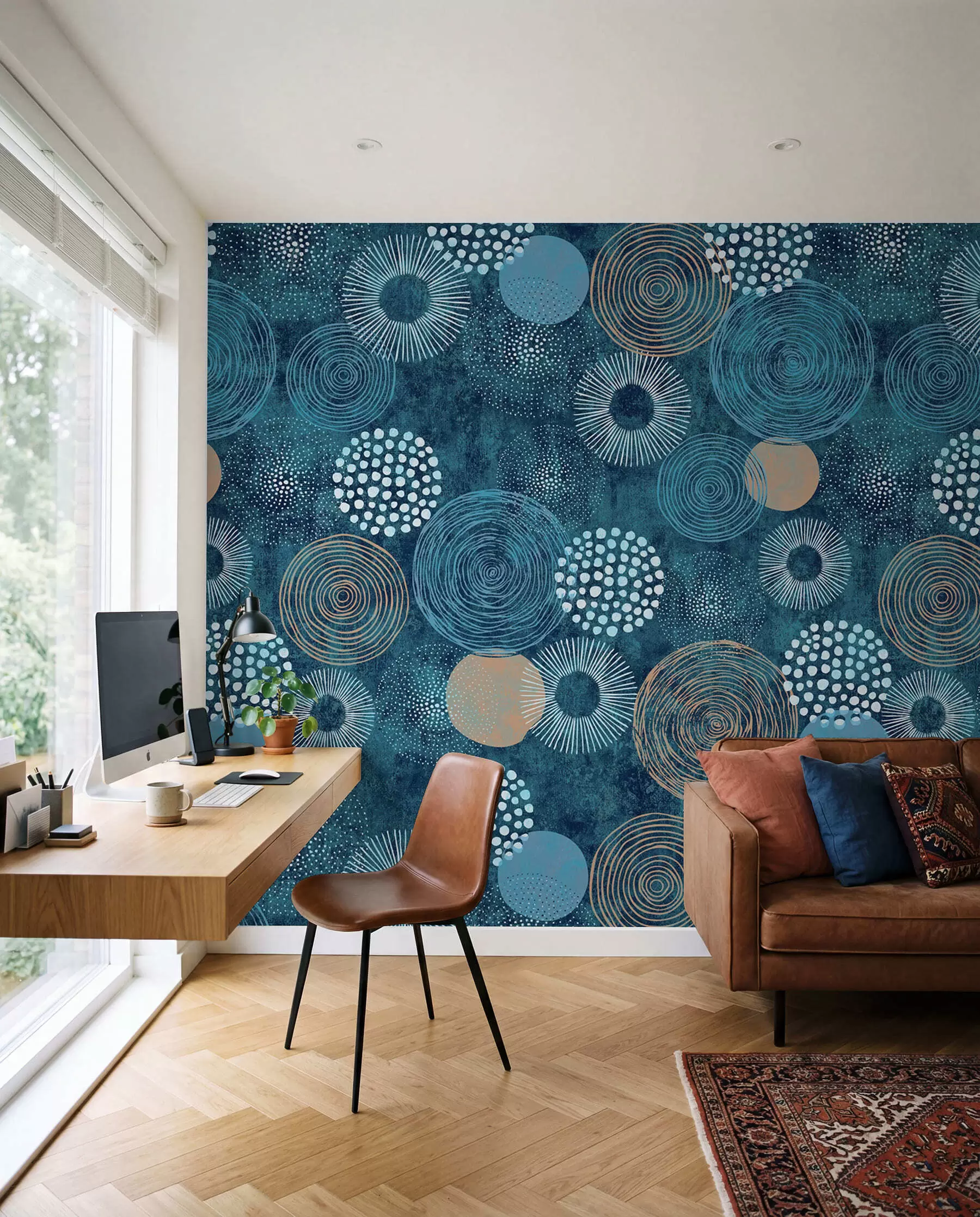 wall murals Studija indigo krugova u59376