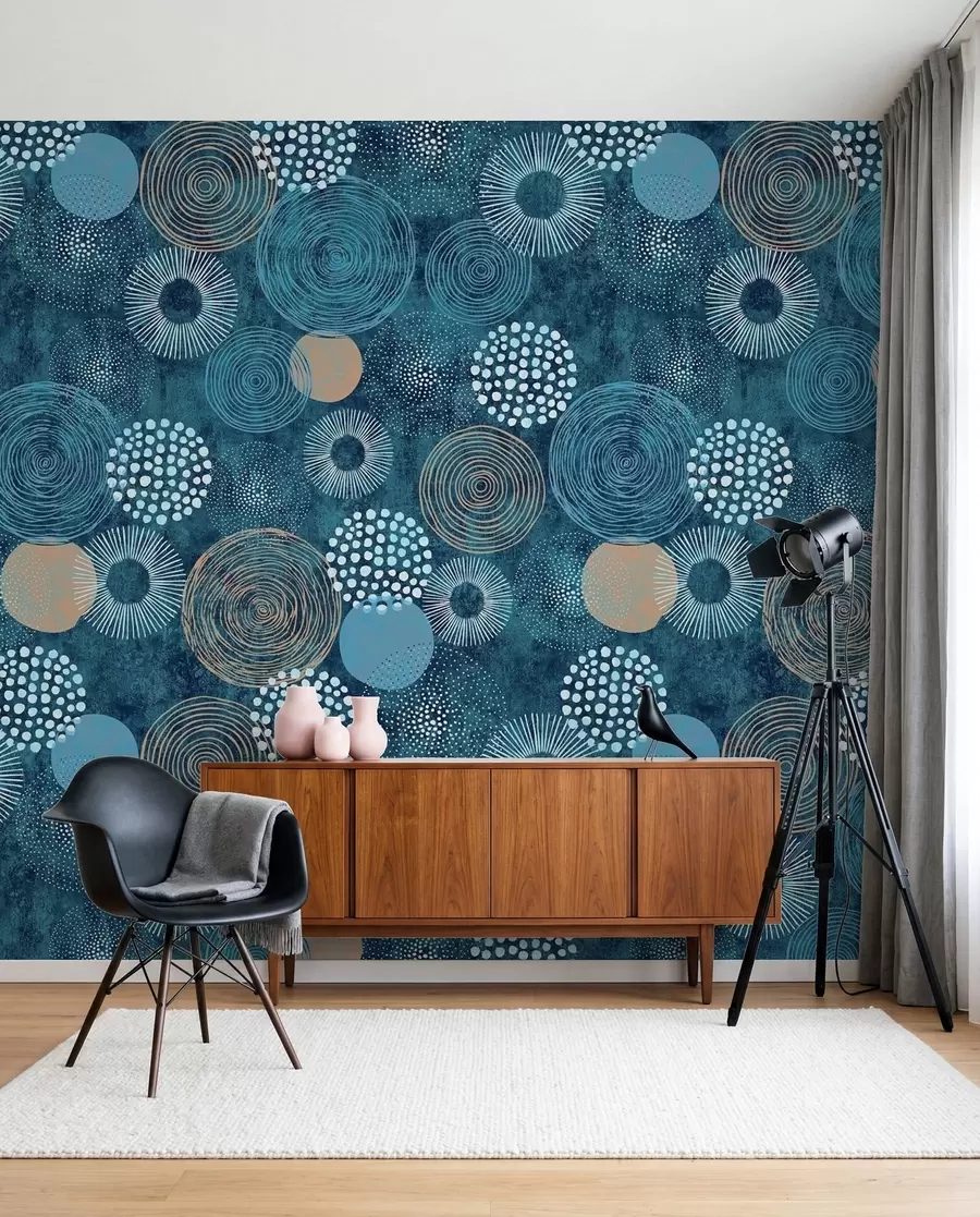 wall murals Текстил, уметност и фонт u59376