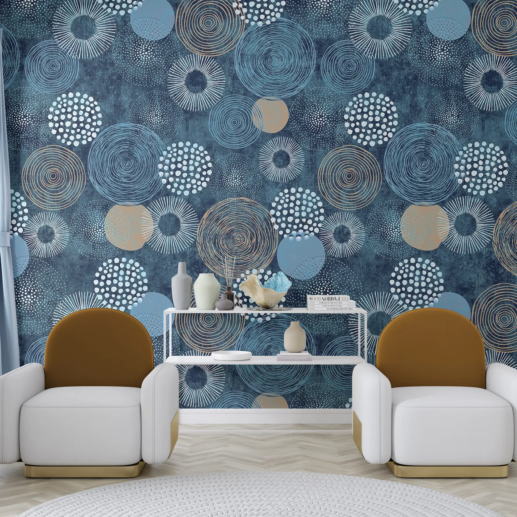 wall murals Текстил, уметност и фонт u59376