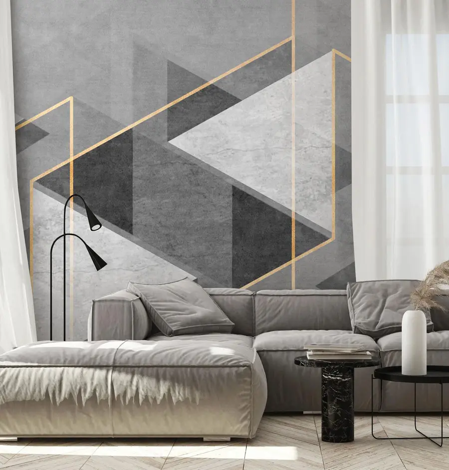 wall murals Апстрактни геометријски стил u74080