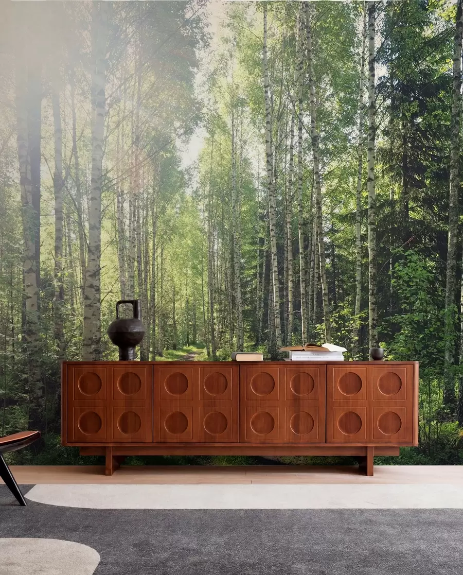 wall murals Зелено сунце у Финској u74235