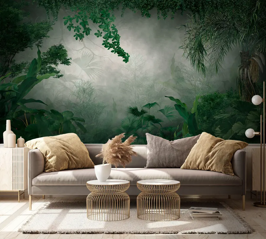 wall murals Тајанствена џунгла u74409