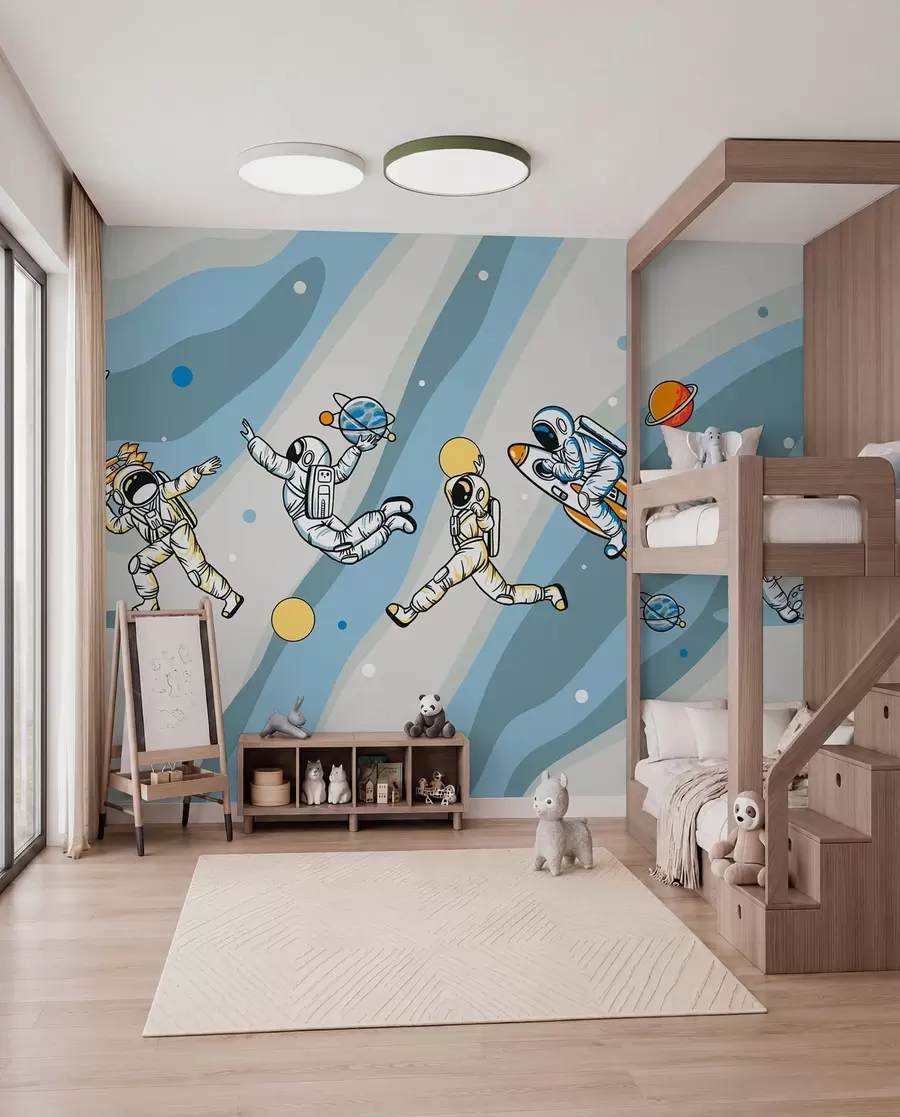 wall murals Igre u svemiru u93828