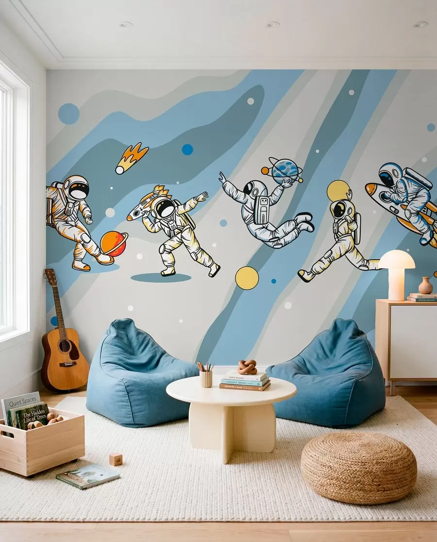 wall murals Igre u svemiru u93828