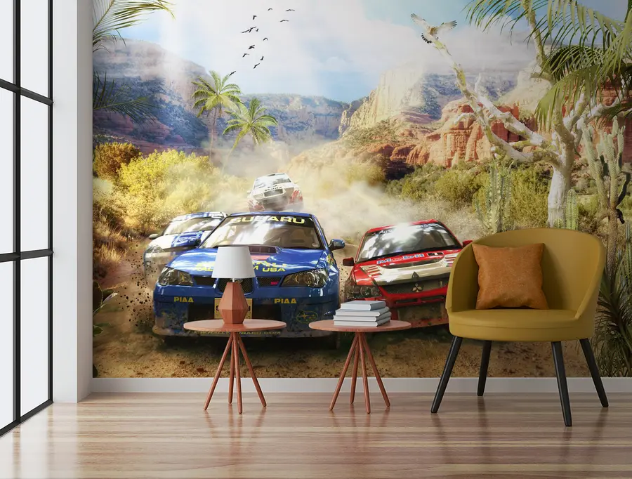 wall murals Ралли у кањону u64438