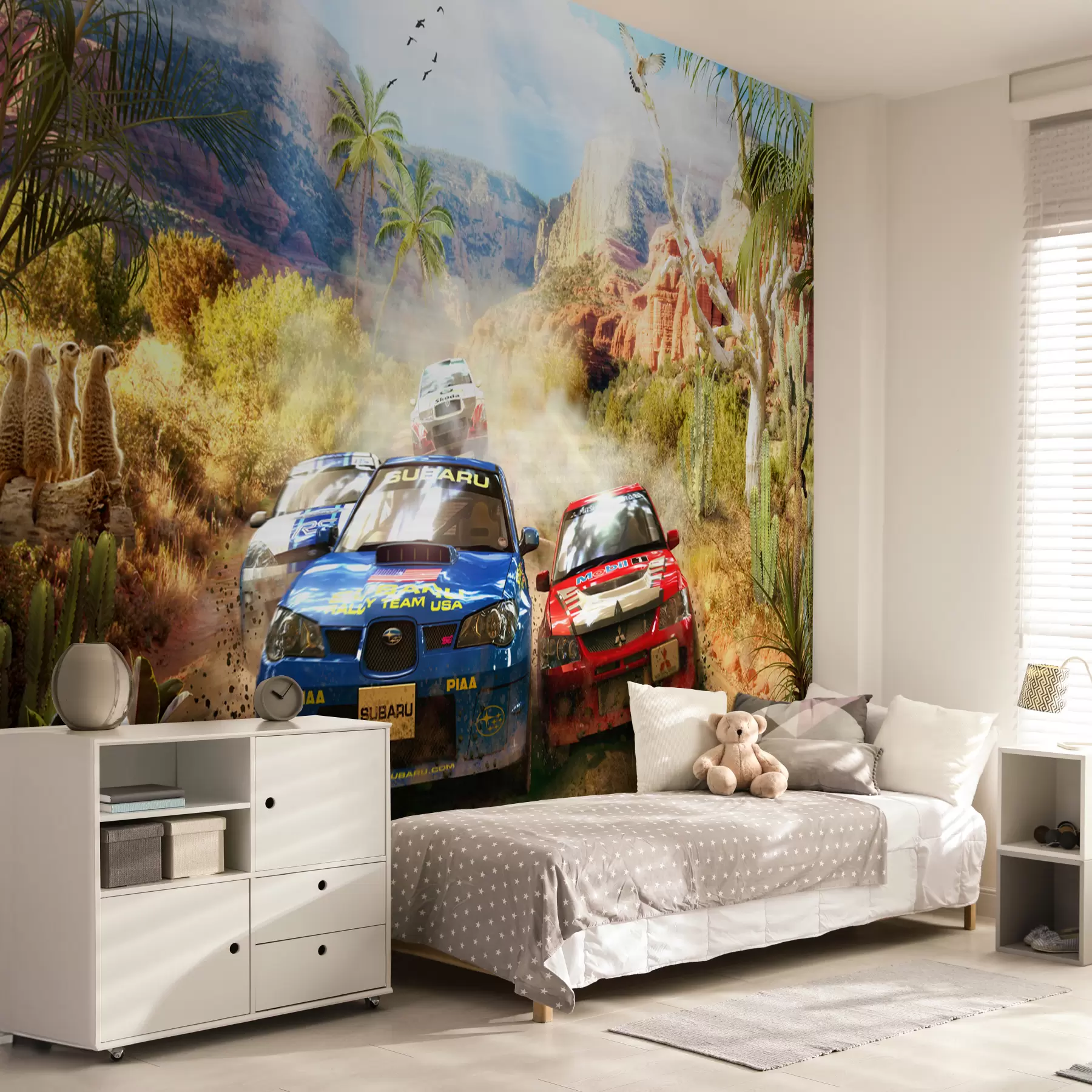 wall murals Ралли у кањону u64438