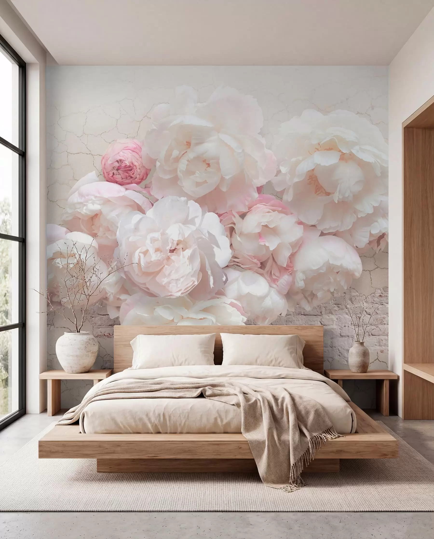 wall murals Božuri na starom malteru u79549