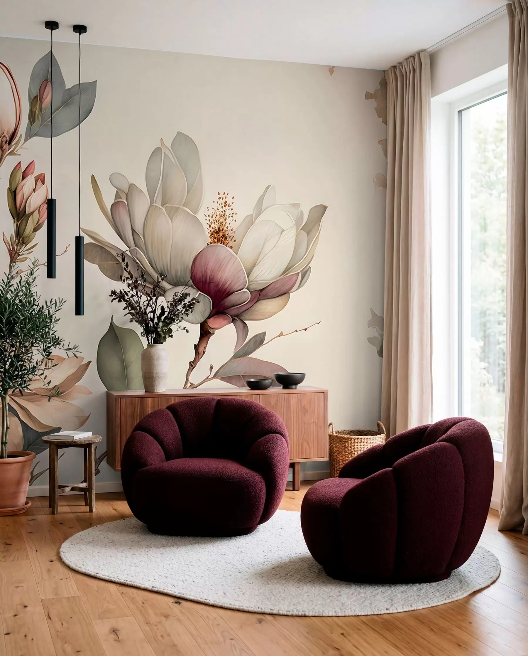 wall murals Studija magnolije u93020