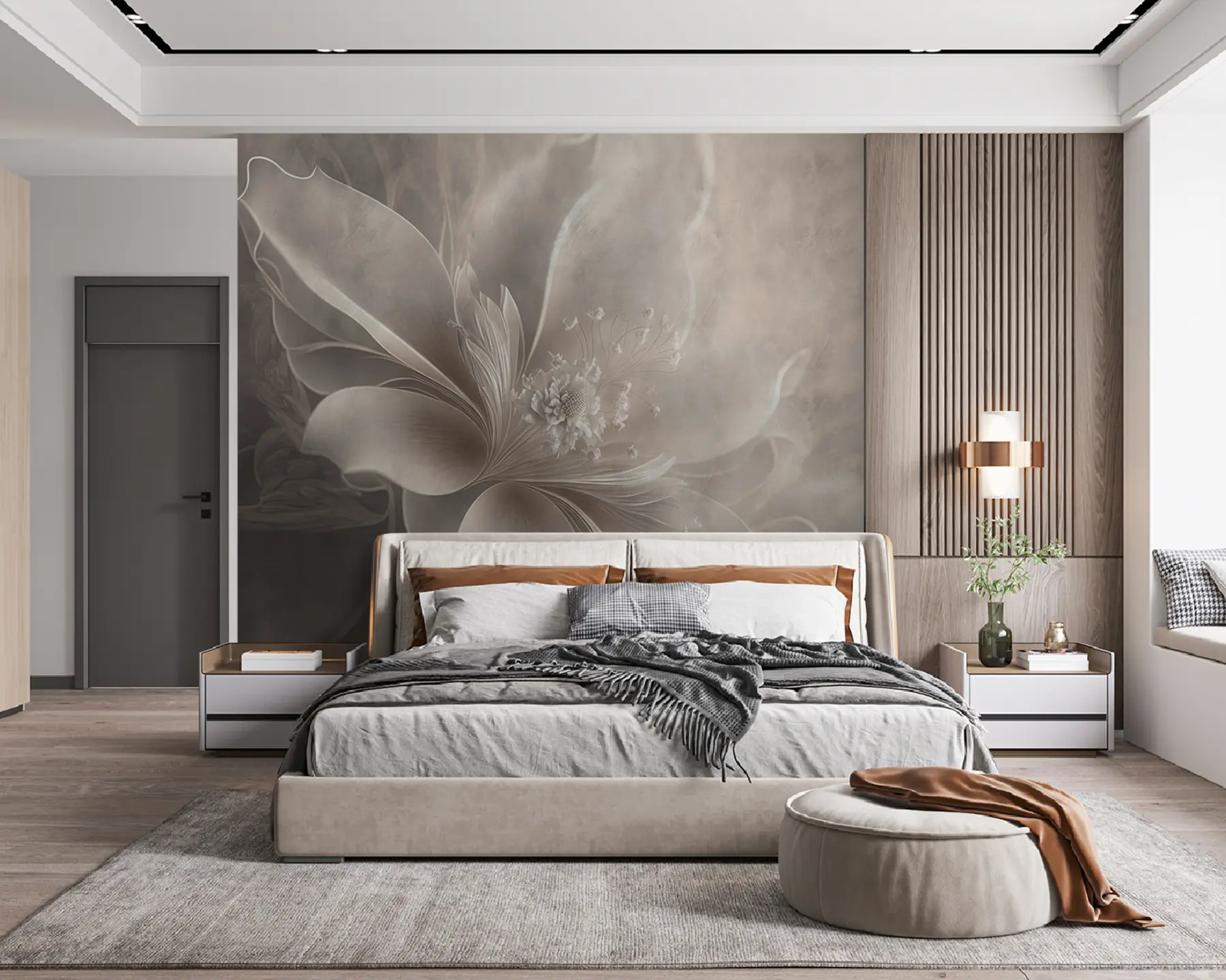 wall murals Врло деликатан цвет u93944