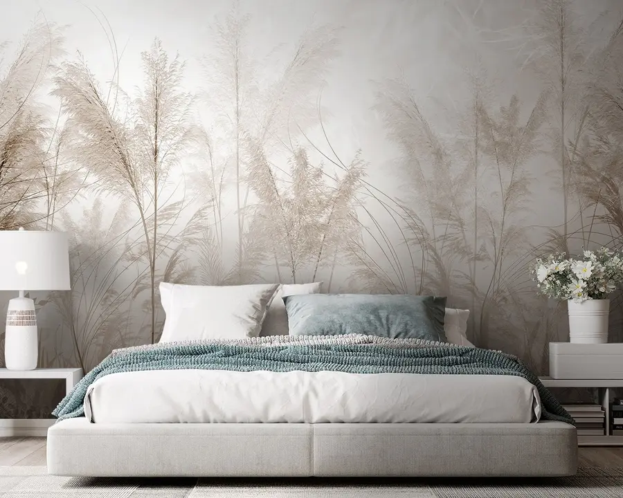 wall murals Високе биљке у пастелним бојама u93903