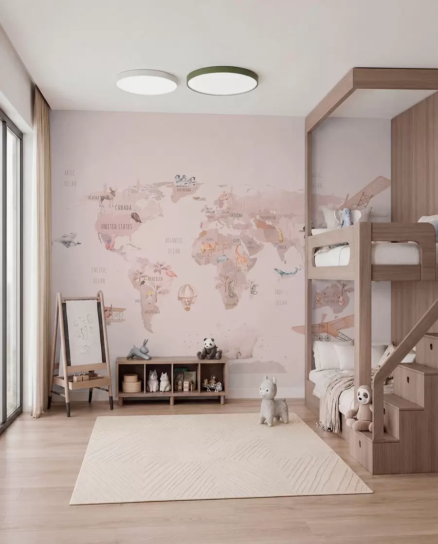 wall murals Karta malog pilota u93908