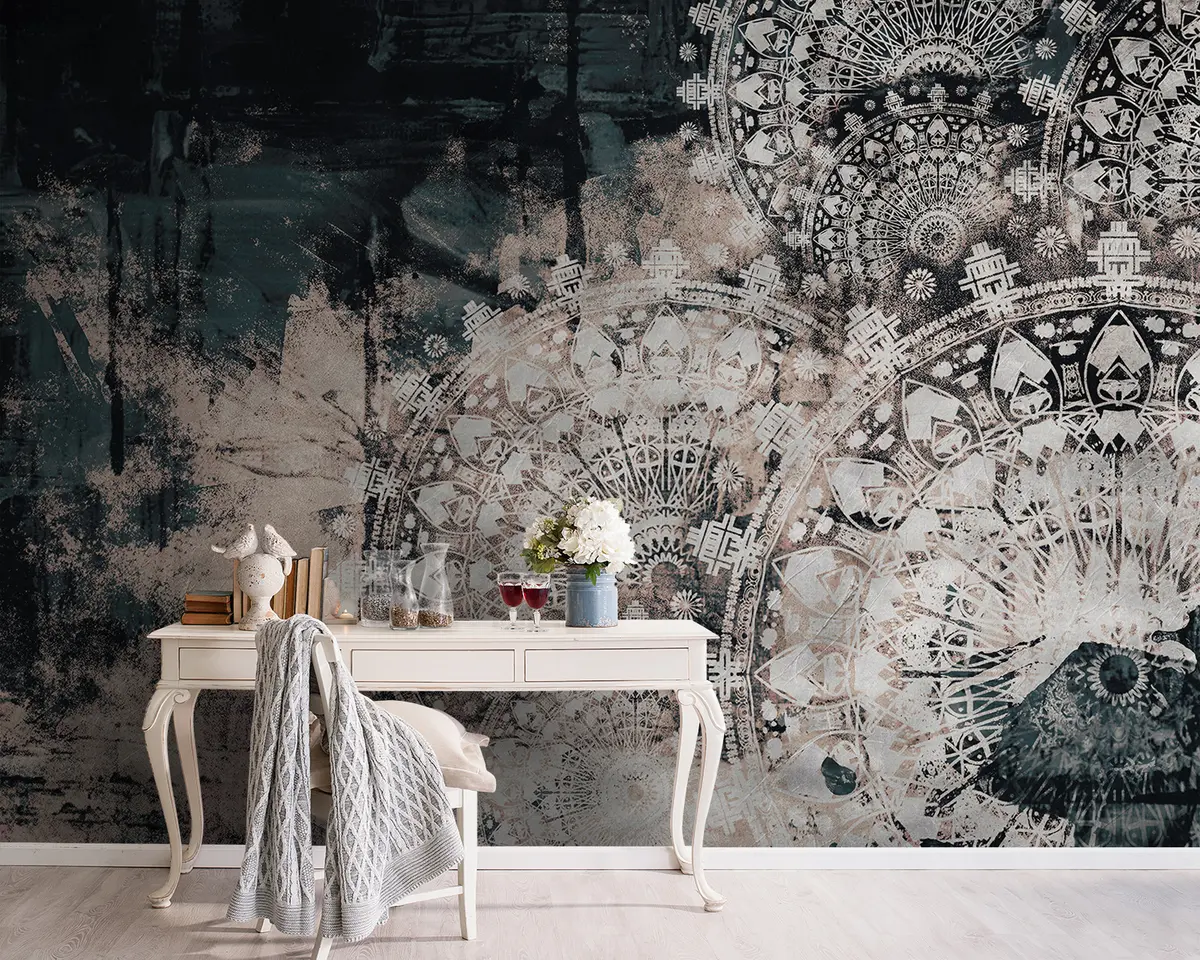 wall murals Винтаге Мандала u93958