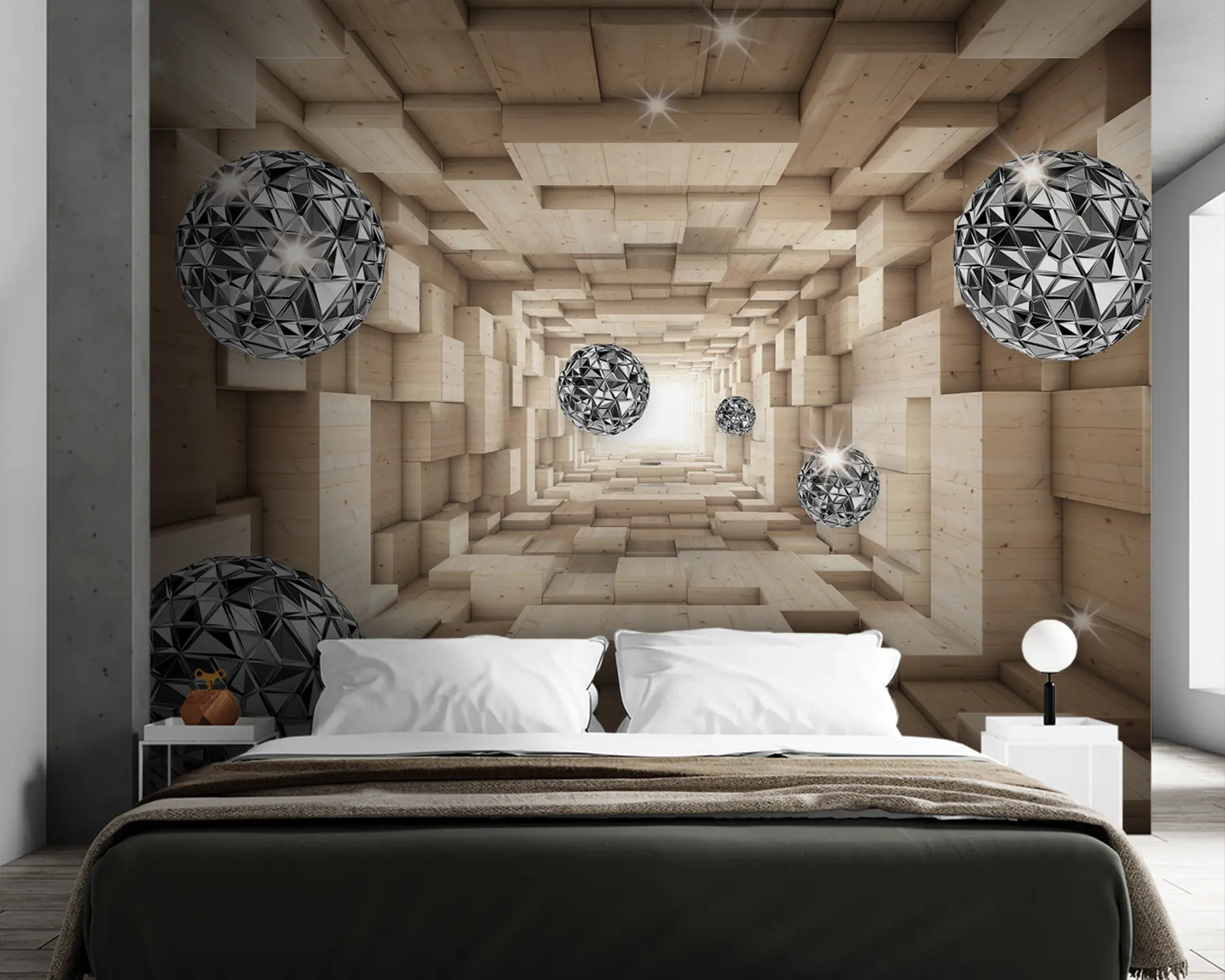wall murals Сфере у тунелу u93711