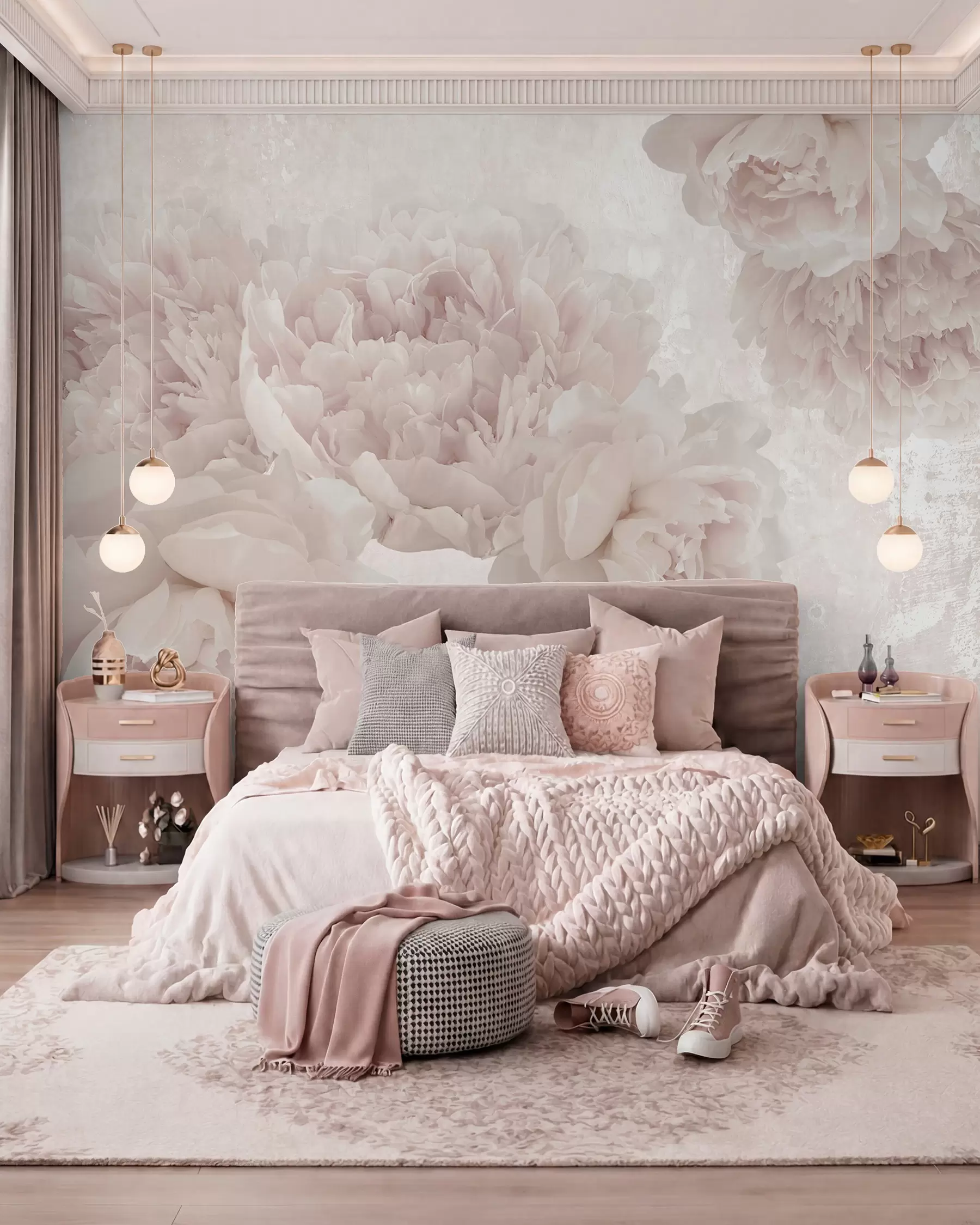 wall murals San o božurima u74487
