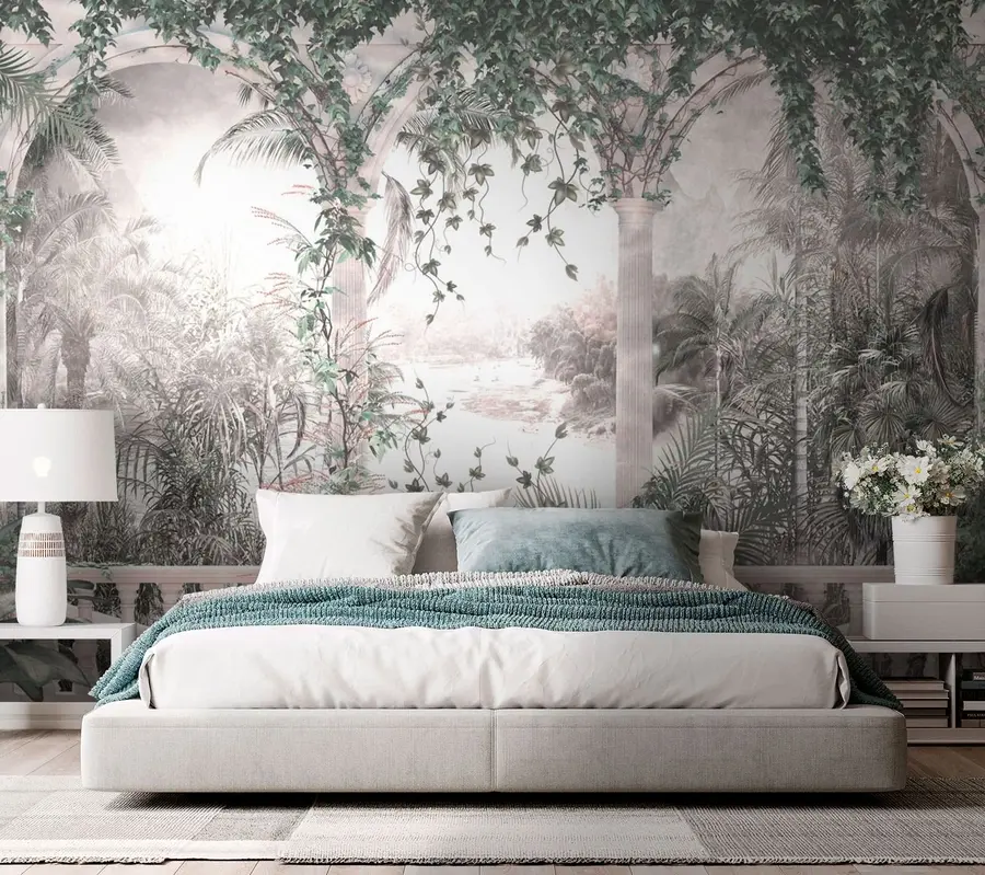 wall murals Древни лукови у башти u94141