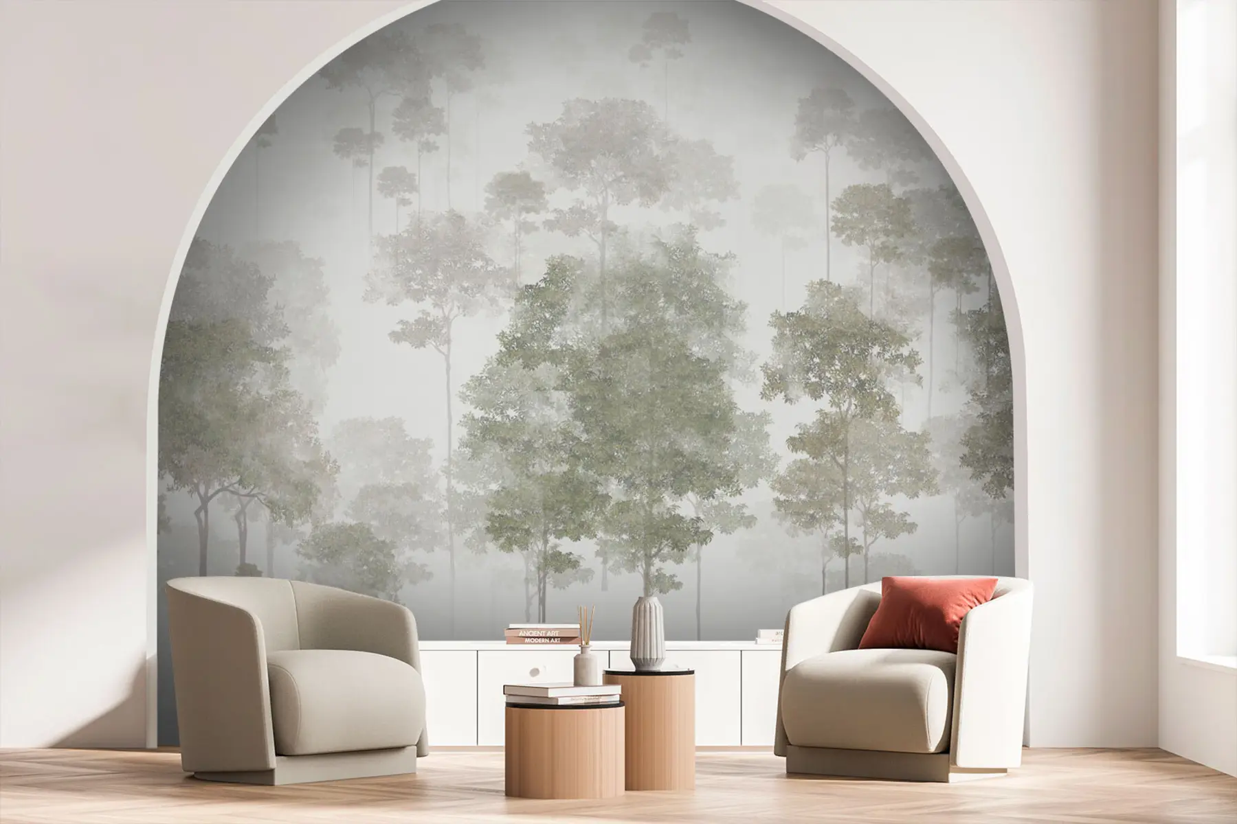 wall murals Фрагиле зелена стабла u94301