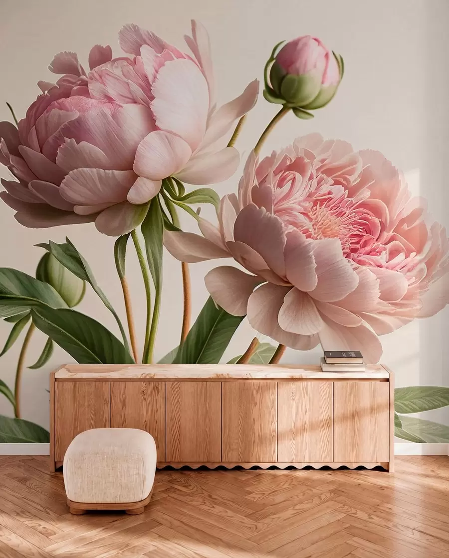 wall murals акварел цвеће u70658
