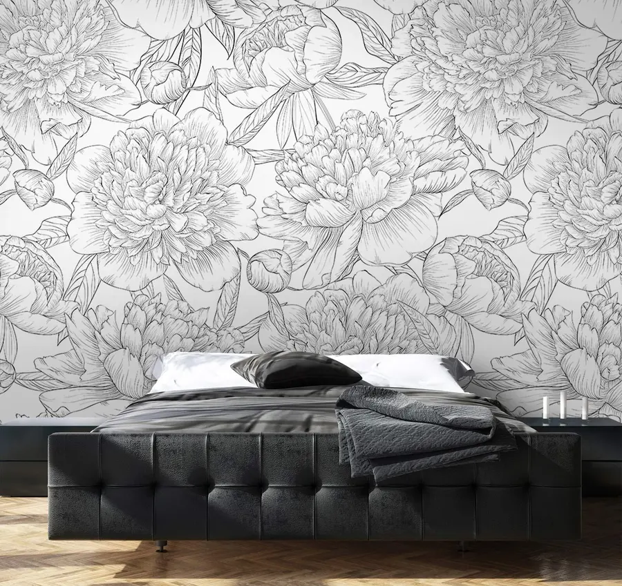 wall murals акварел скица u70664