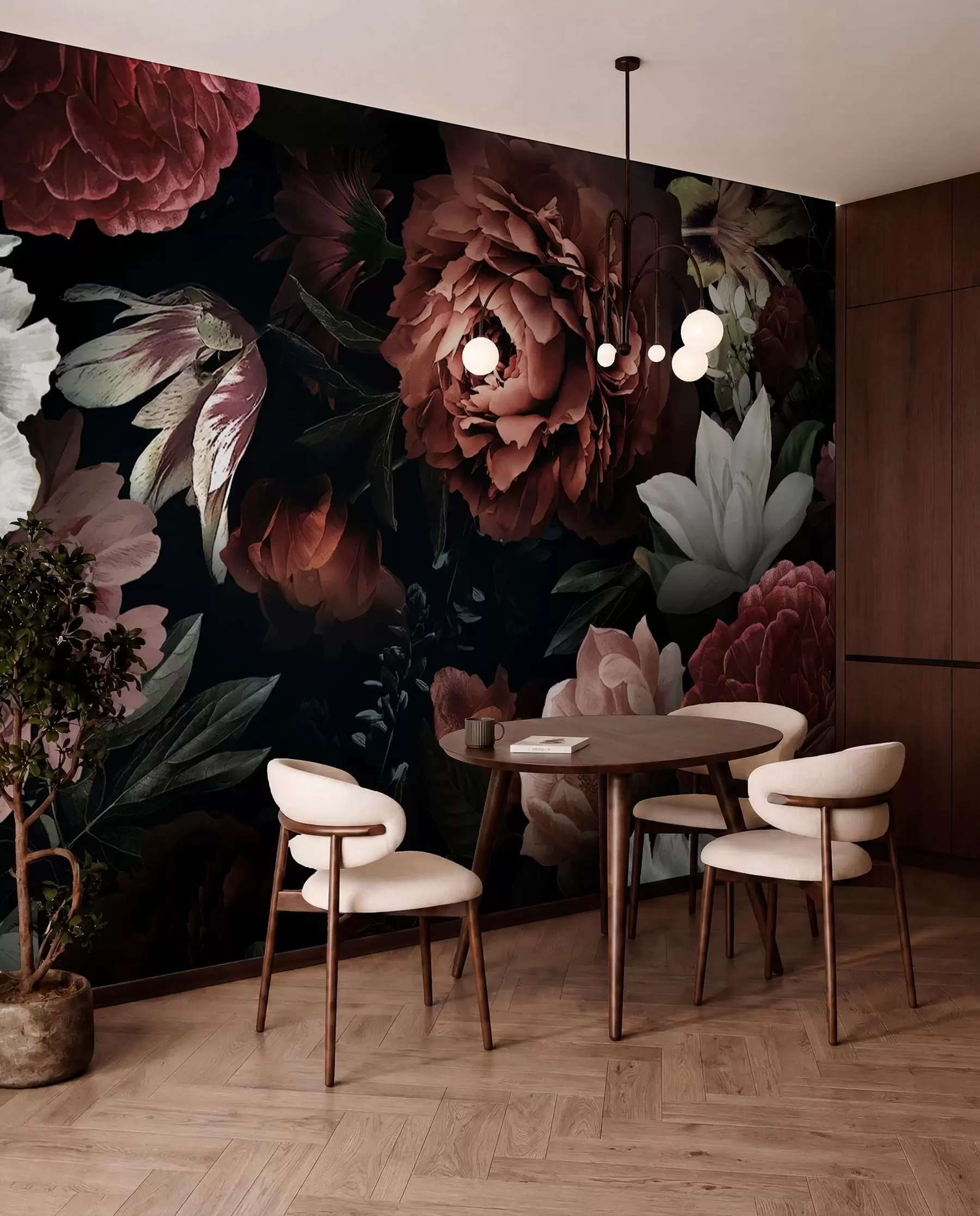 wall murals Дизајн ружа са ефектом акварела u94330