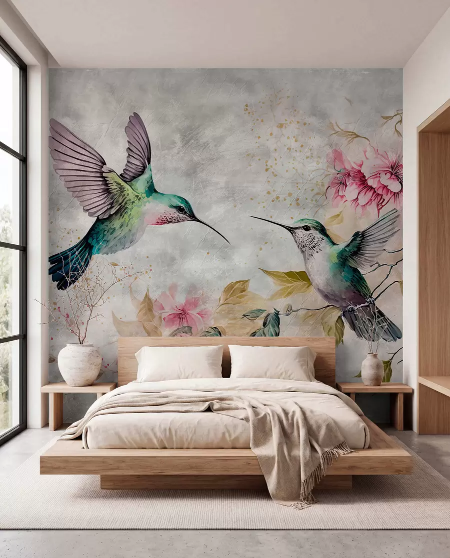 wall murals Duet kolibrija u93994