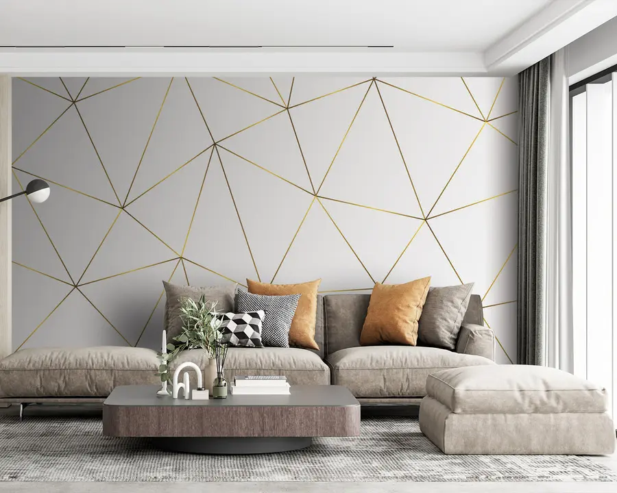 wall murals Триангле, правоугаоник и фонт u03098