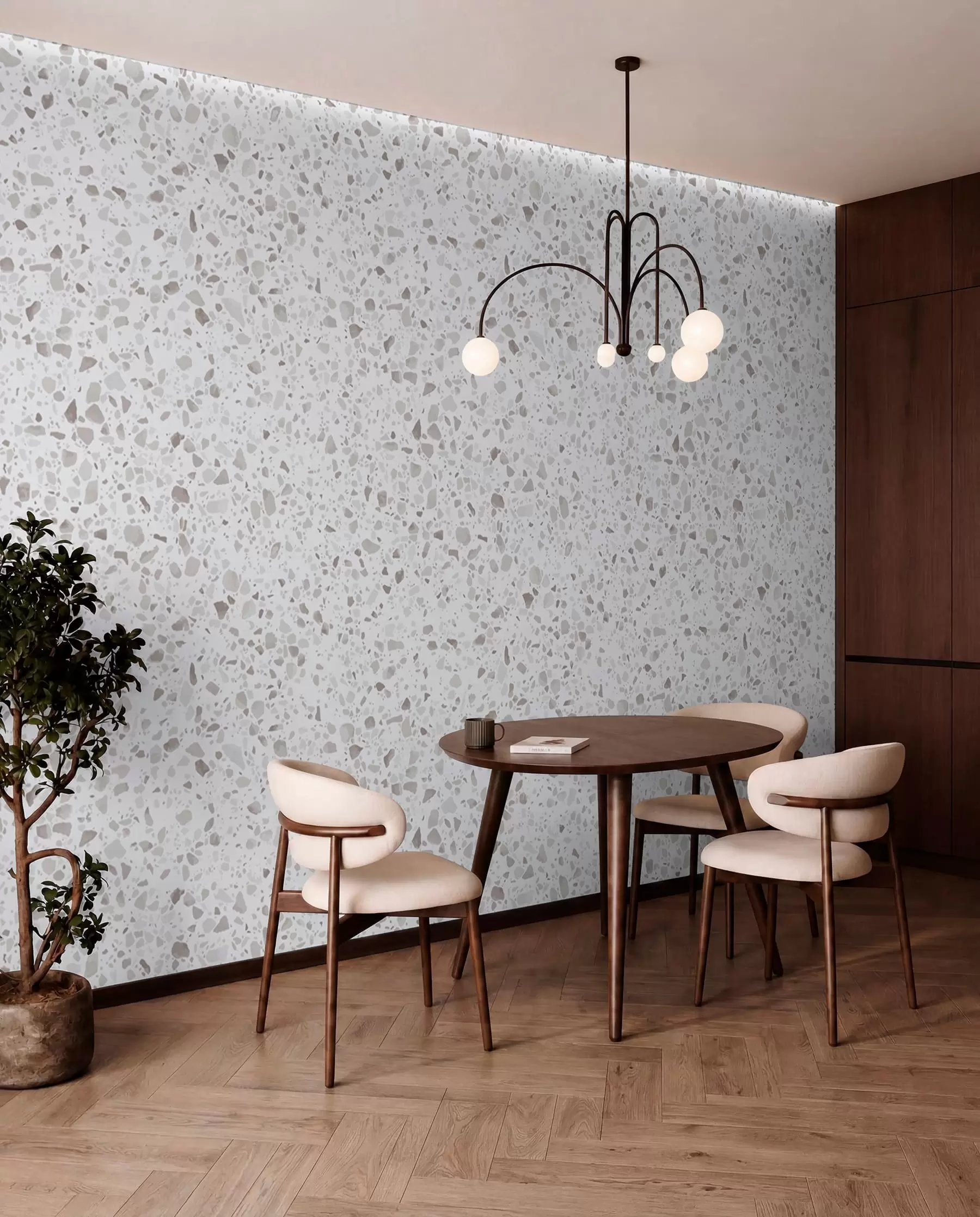wall murals Терраззо плочице, мозаик са природним камењем, гранитом, мермером, кварц, бетон u94304