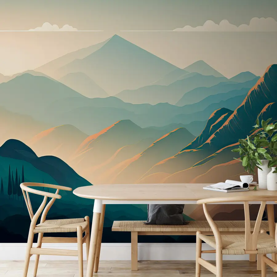 wall murals Смоки планине u94770
