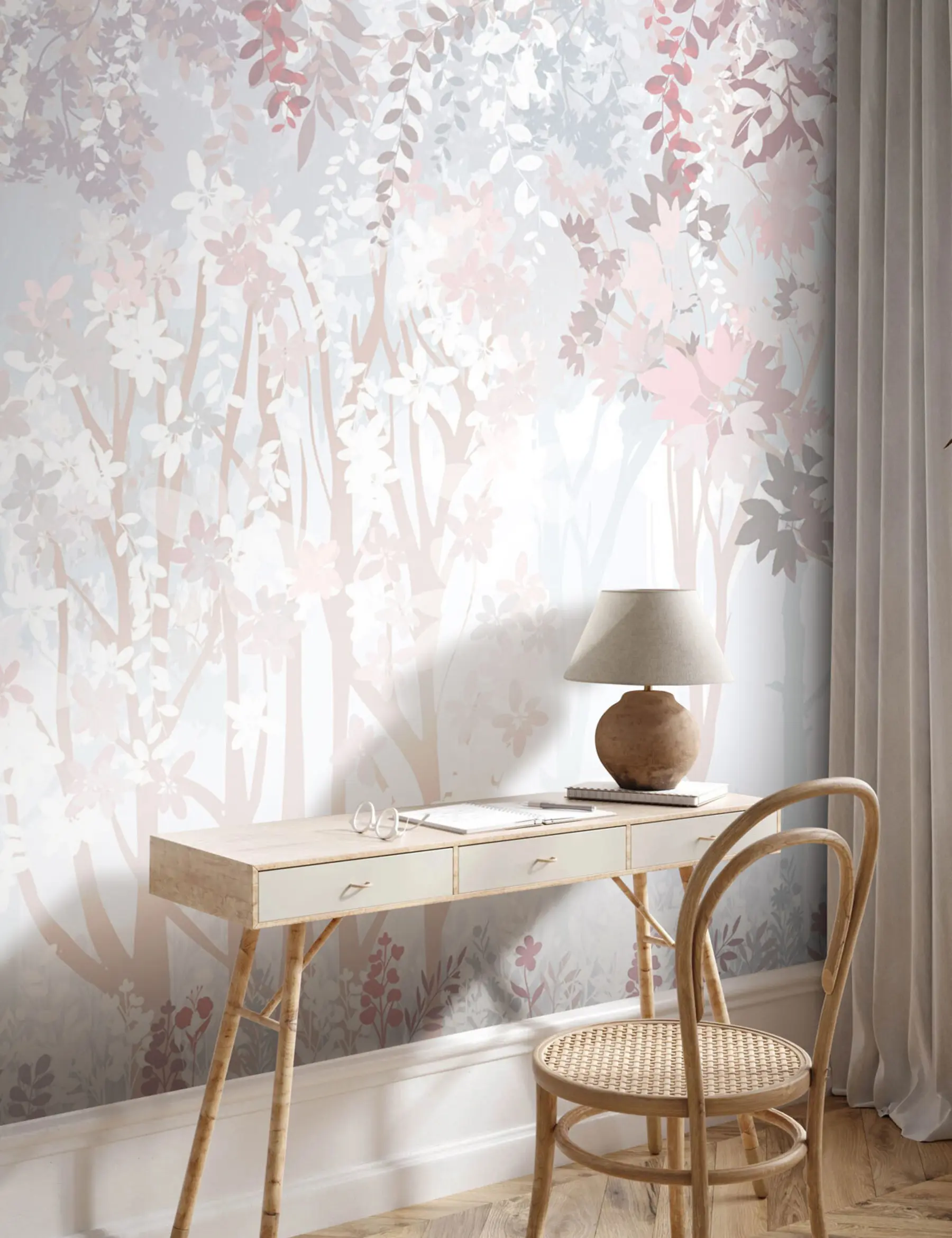 wall murals Сјајна чаробна шума u94171