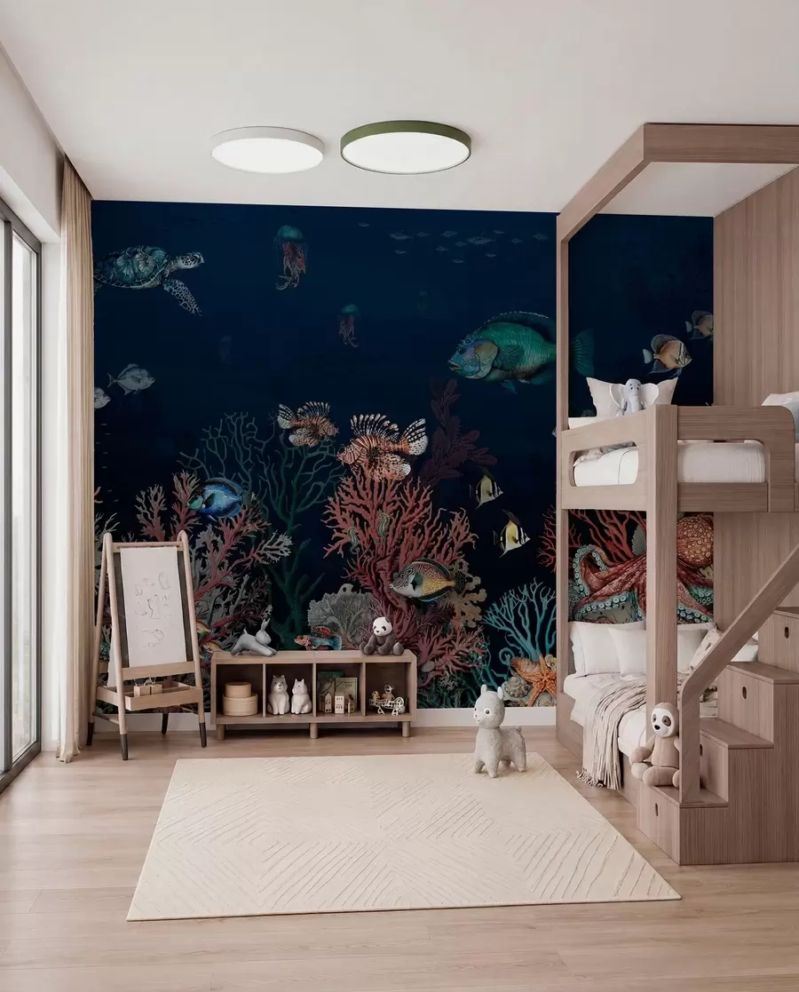 wall murals Život u koralnim dubinama u94467
