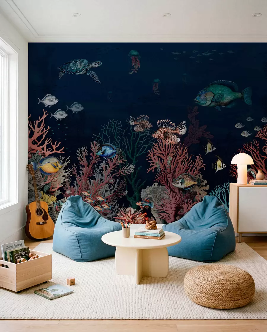 wall murals Život u koralnim dubinama u94467