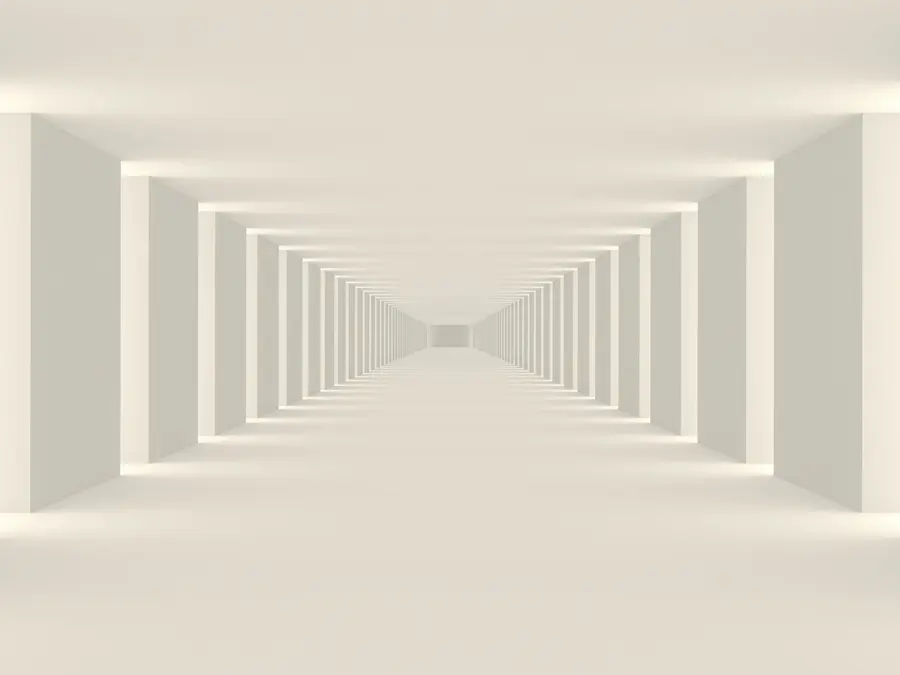 wall murals Бела празна лагана соба u95066