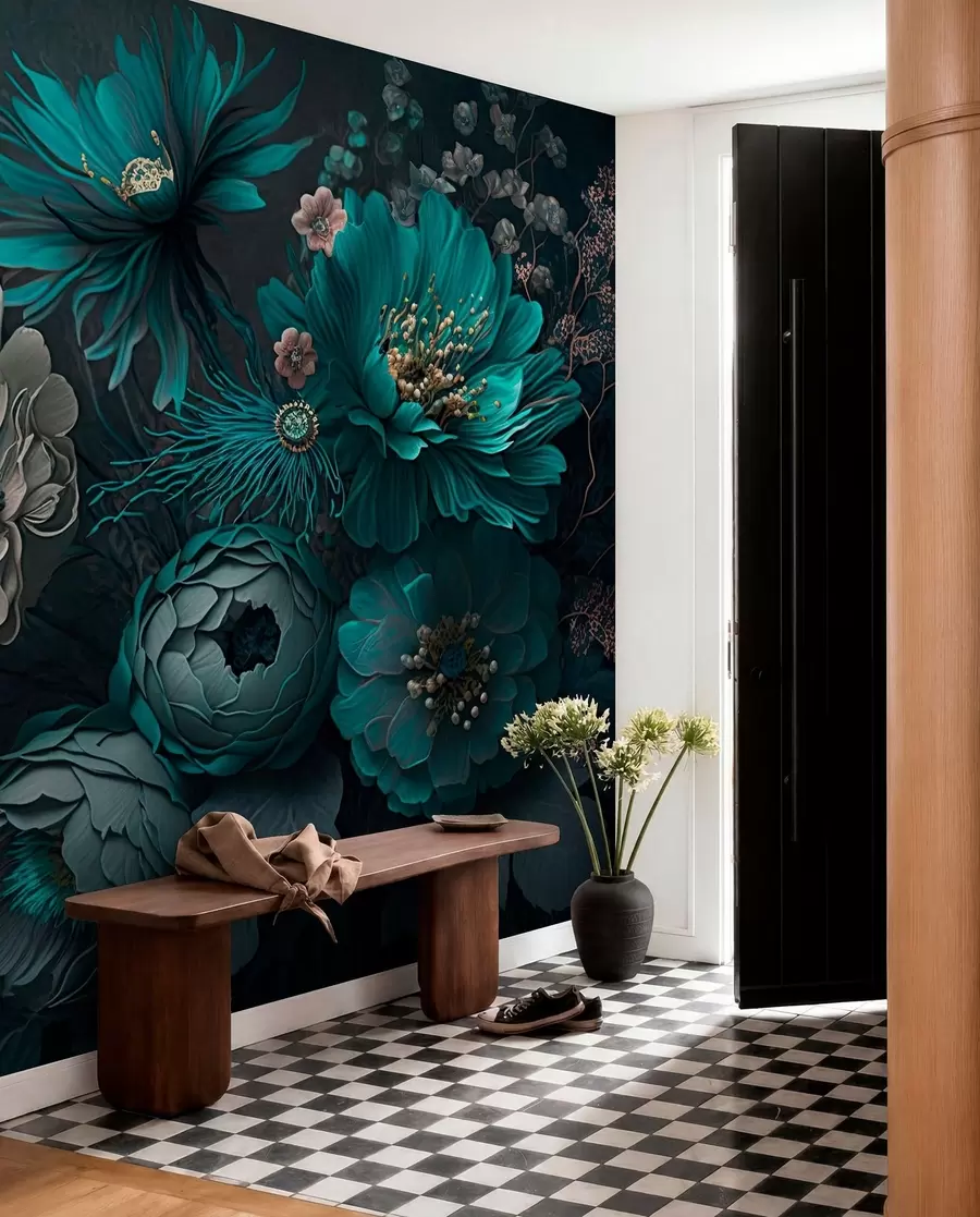 wall murals Јутарње цвеће u75405