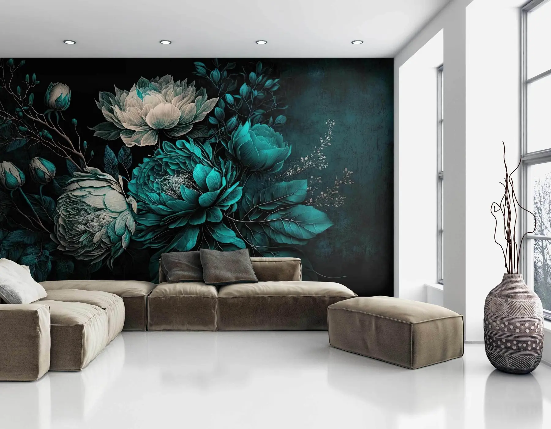 wall murals мачка боја u75413