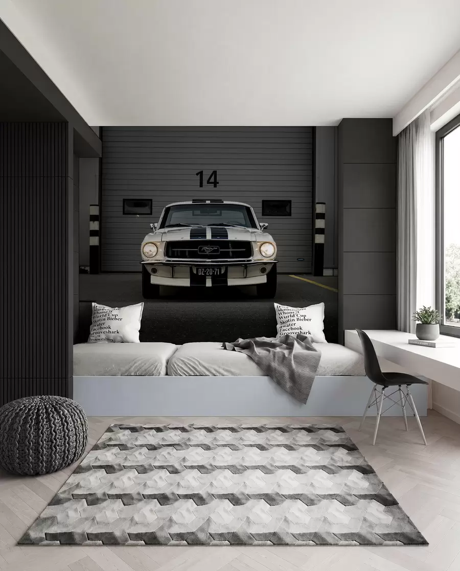 wall murals Klasik u garaži u95536