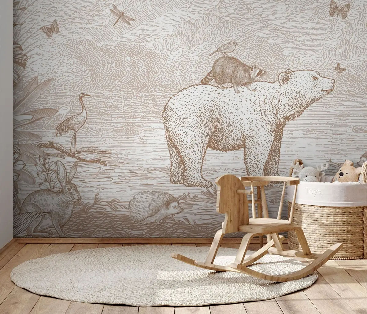 wall murals Šumski susret u95425