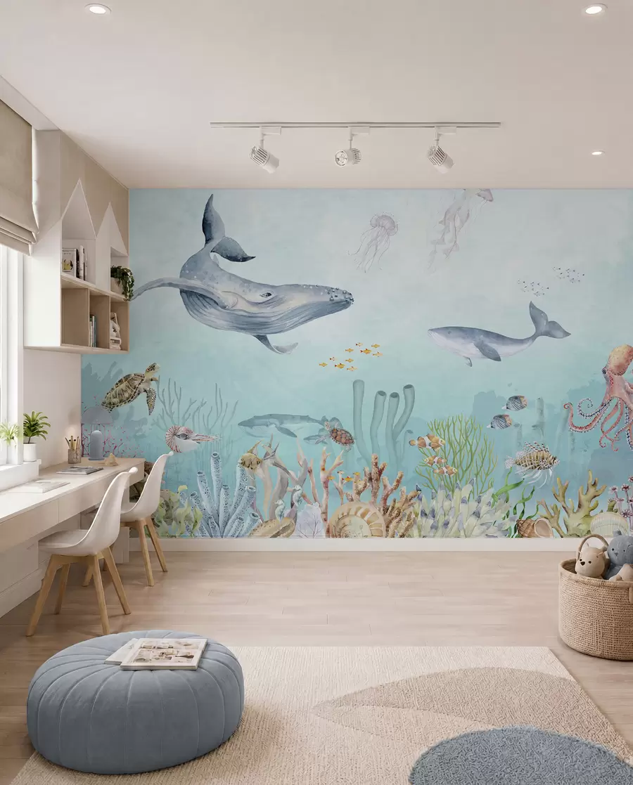 wall murals Prijatelji okeana u95446