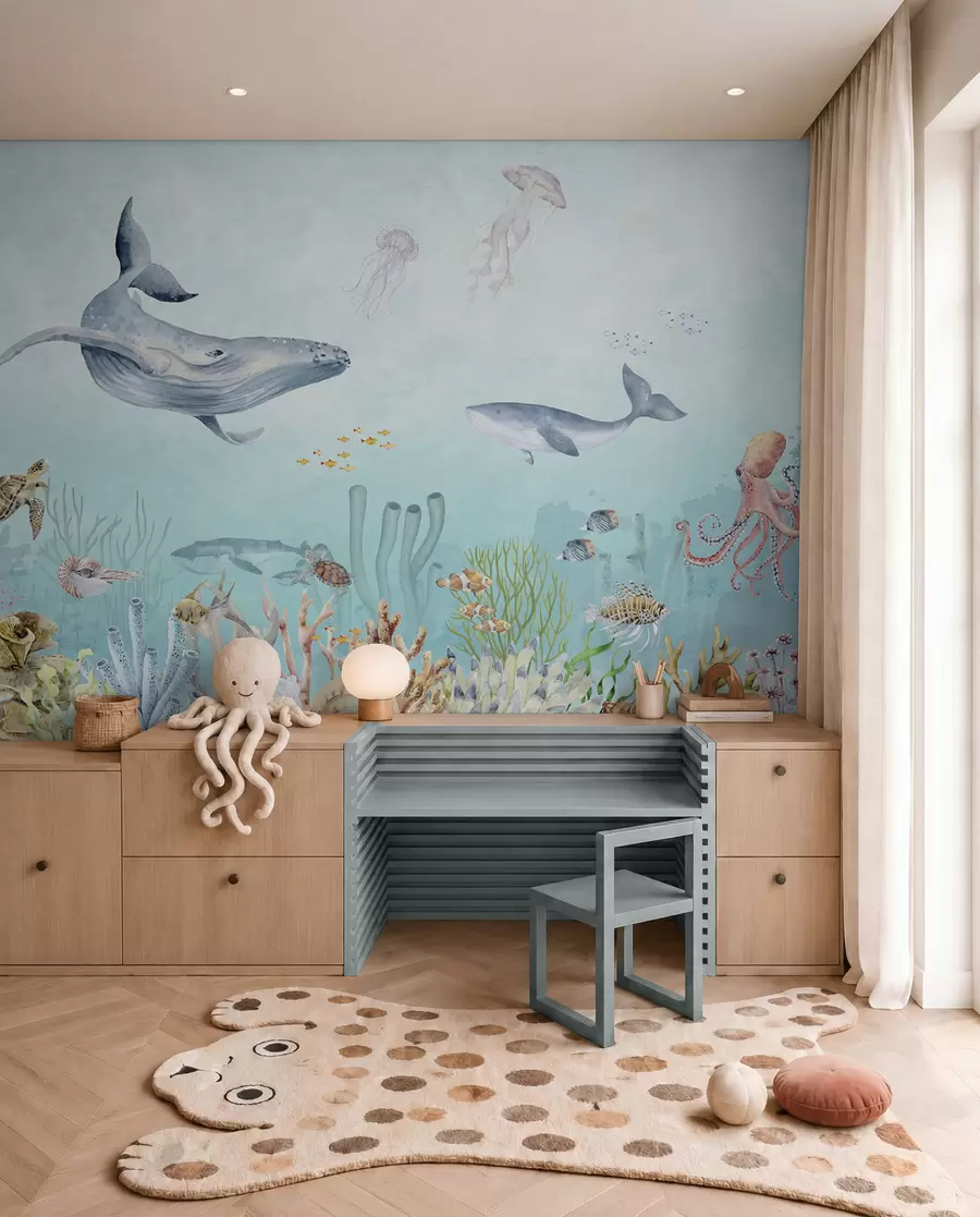 wall murals Prijatelji okeana u95446